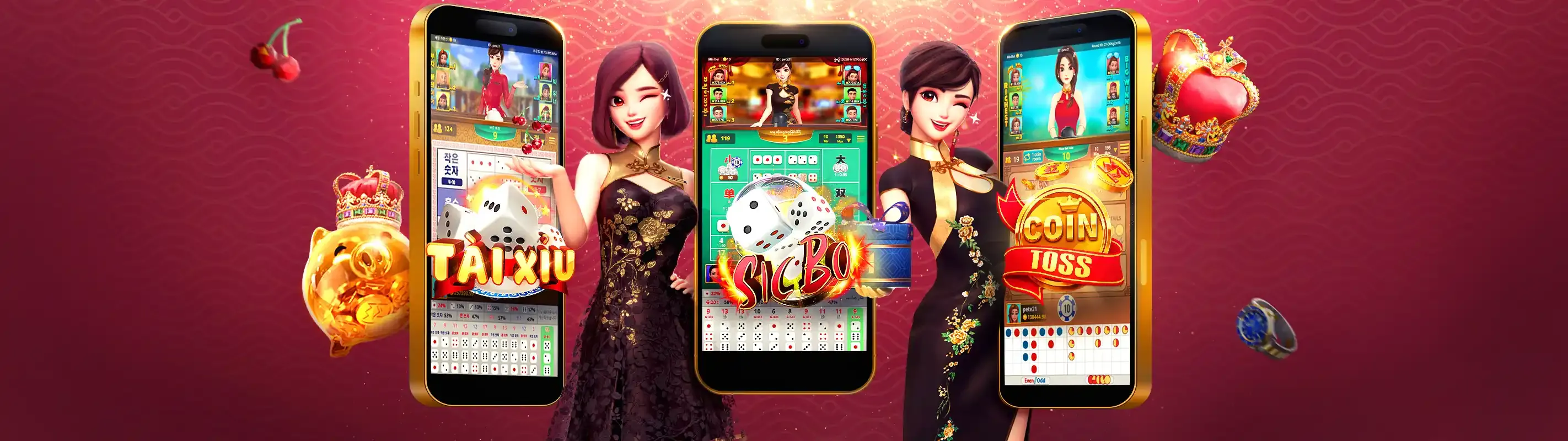Giao diện game Tài Xỉu trên ứng dụng 8bet app